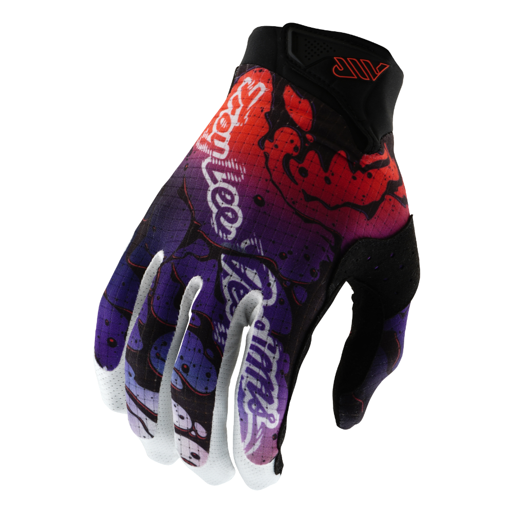 Air Glove Drip Black / Purple