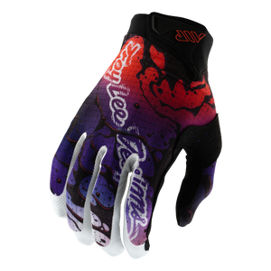 Air Glove Drip Black / Purple