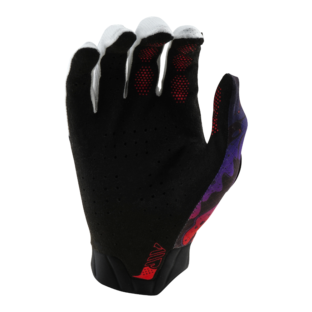 Air Glove Drip Black / Purple