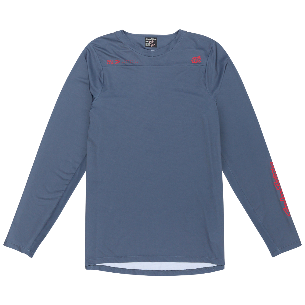 Skyline L/S Jersey Mono Steel Blue