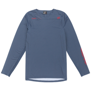 Skyline L/S Jersey Mono Steel Blue