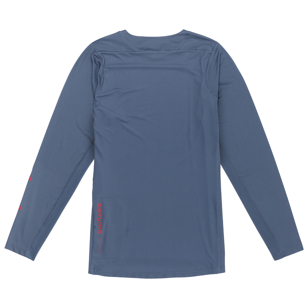 Skyline L/S Jersey Mono Steel Blue